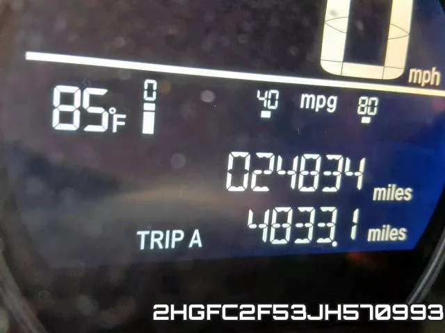 2HGFC2F53JH570993 фото 9