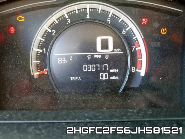 2HGFC2F56JH581521 фото 9