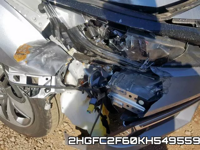2HGFC2F60KH549559 фото 10
