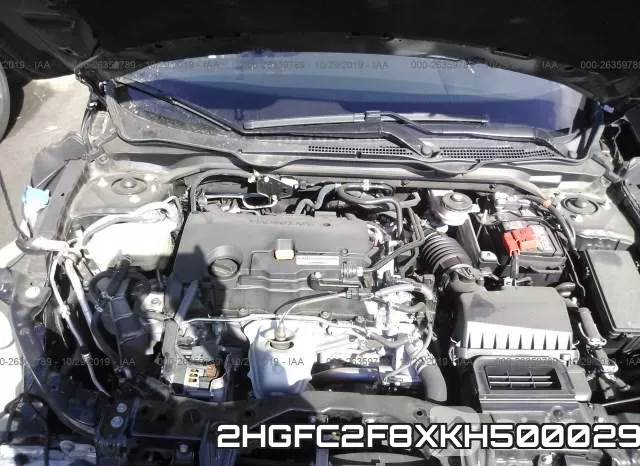 2HGFC2F8XKH500029 фото 2