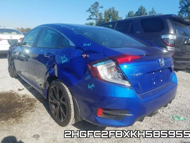 2HGFC2F8XKH585955 фото 4