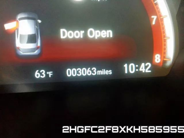 2HGFC2F8XKH585955 фото 9