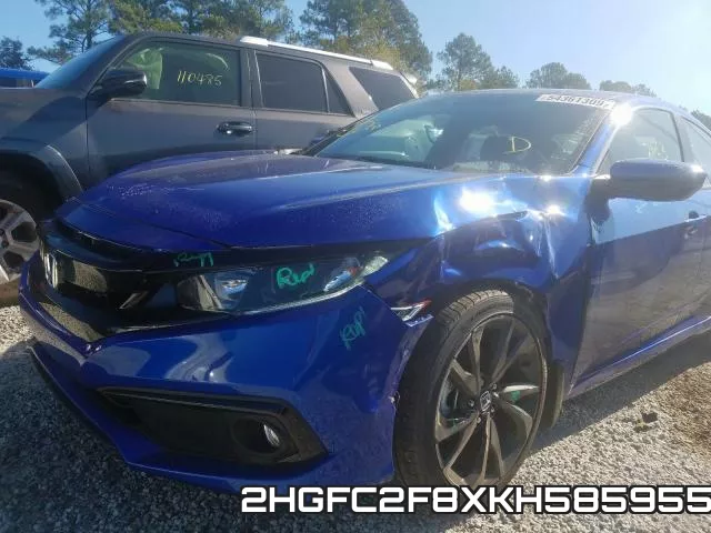2HGFC2F8XKH585955 фото 10