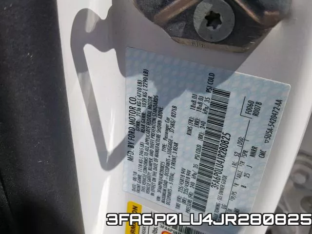 3FA6P0LU4JR280825 фото 2