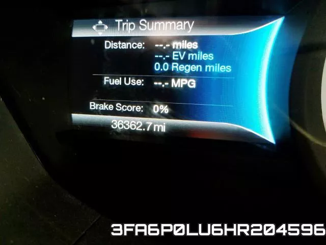 3FA6P0LU6HR204596 фото 9