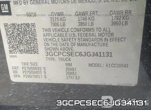 3GCPCSEC6JG341131 фото 10