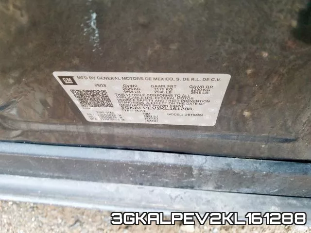 3GKALPEV2KL161288 фото 2