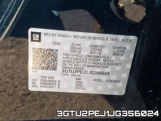 3GTU2PEJ1JG356024 фото 2