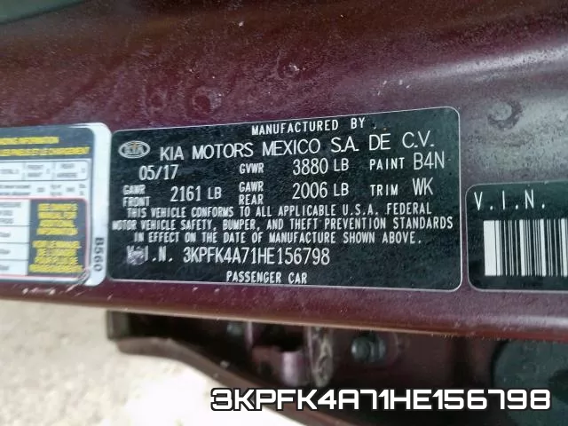 3KPFK4A71HE156798 фото 2