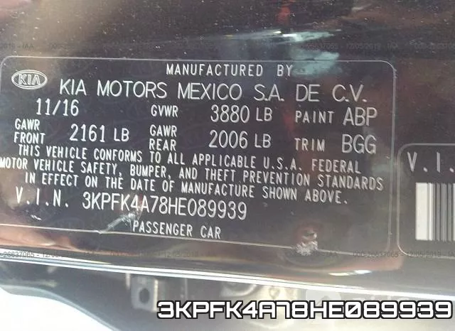 3KPFK4A78HE089939 фото 10