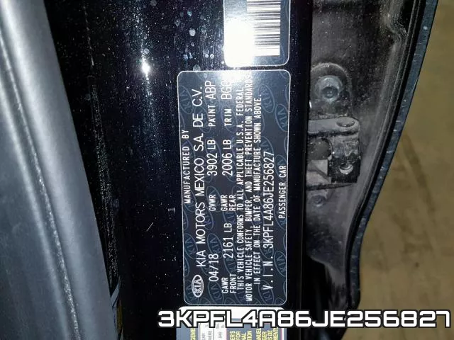 3KPFL4A86JE256827 фото 2