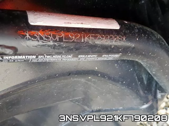 3NSVPL921KF790208 фото 2