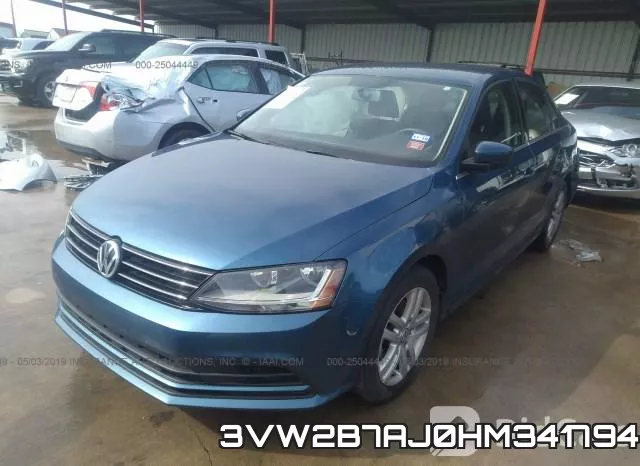 3VW2B7AJ0HM341794 фото 3
