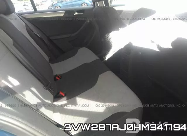 3VW2B7AJ0HM341794 фото 9