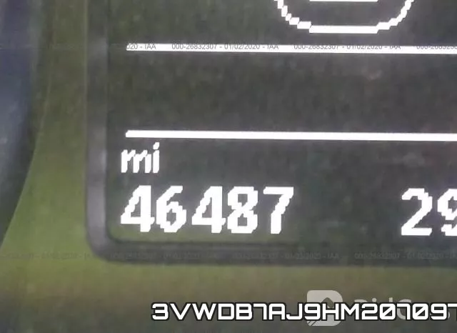 3VWDB7AJ9HM207097 фото 8