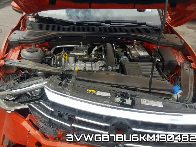 3VWGB7BU6KM190482 фото 8