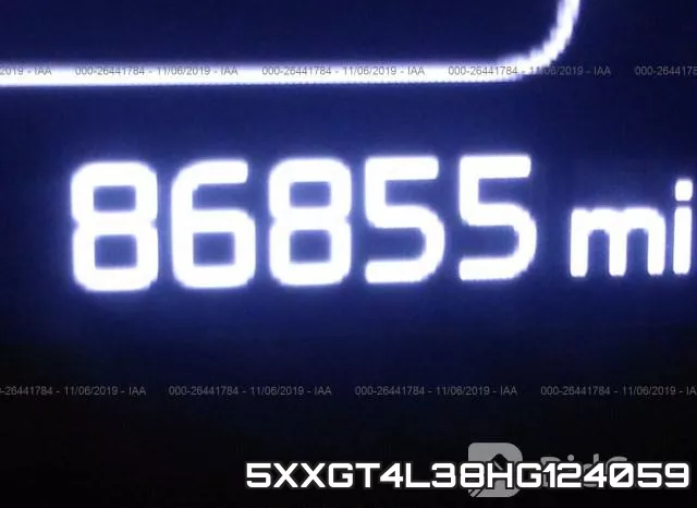 5XXGT4L38HG124059 фото 8