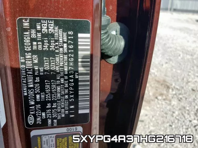 5XYPG4A37HG216718 фото 2