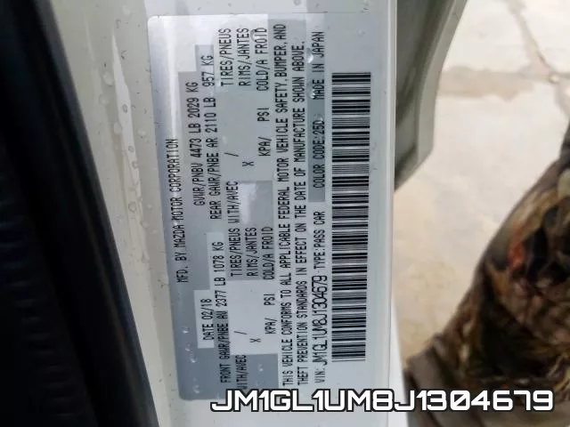 JM1GL1UM8J1304679 фото 2