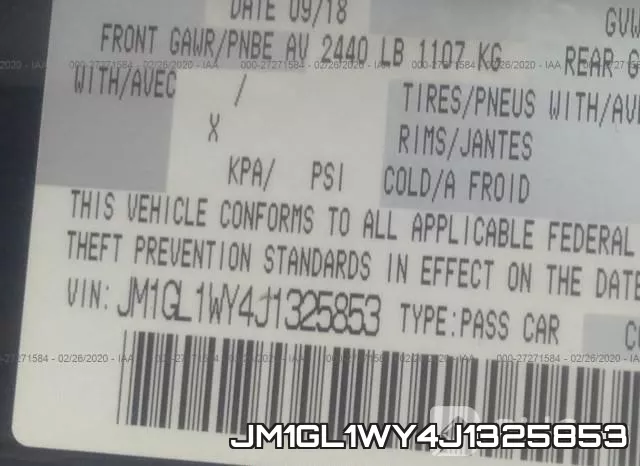 JM1GL1WY4J1325853 фото 10