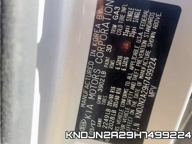 KNDJN2A29H7499224 фото 2