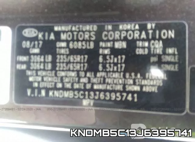 KNDMB5C13J6395741 фото 10