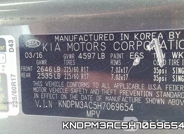 KNDPM3AC5H7069654 фото 10