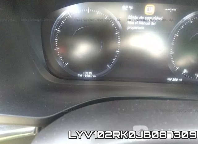 LYV102RK0JB087309 фото 8