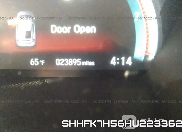 SHHFK7H56HU223362 фото 8