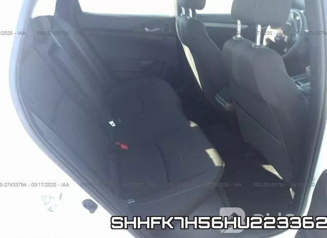 SHHFK7H56HU223362 фото 9