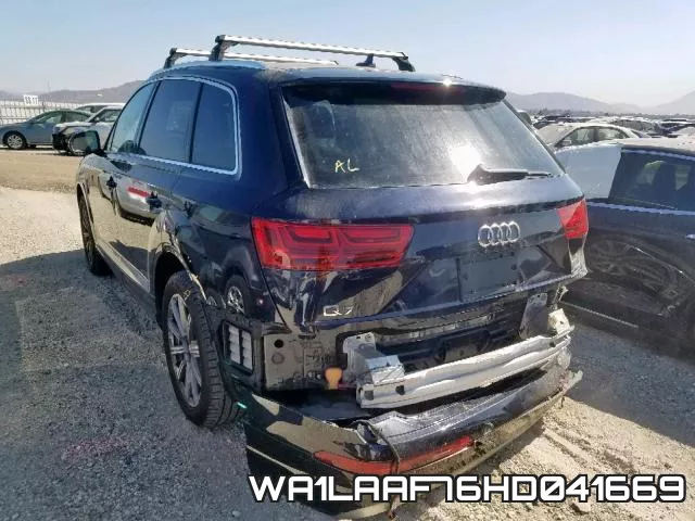 WA1LAAF76HD041669 фото 4