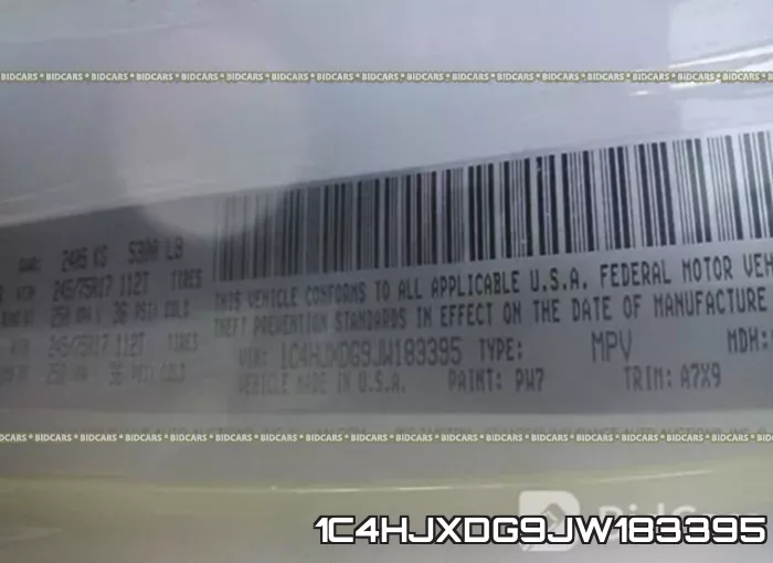 1C4HJXDG9JW183395 фото 10