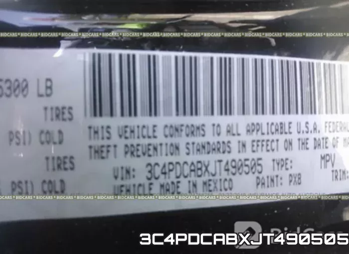 3C4PDCABXJT490505 фото 10