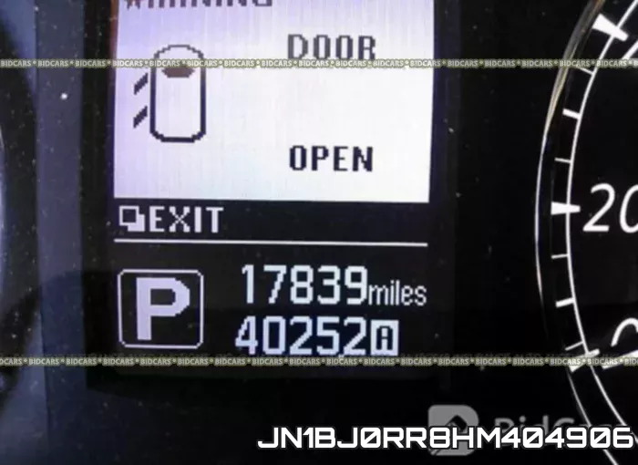 JN1BJ0RR8HM404906 фото 8