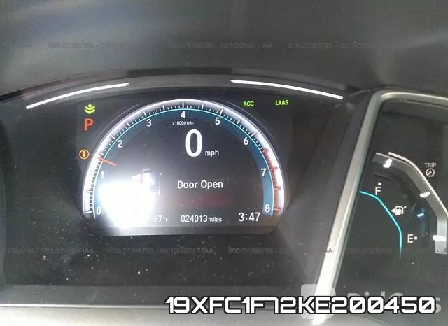19XFC1F72KE200450 фото 8