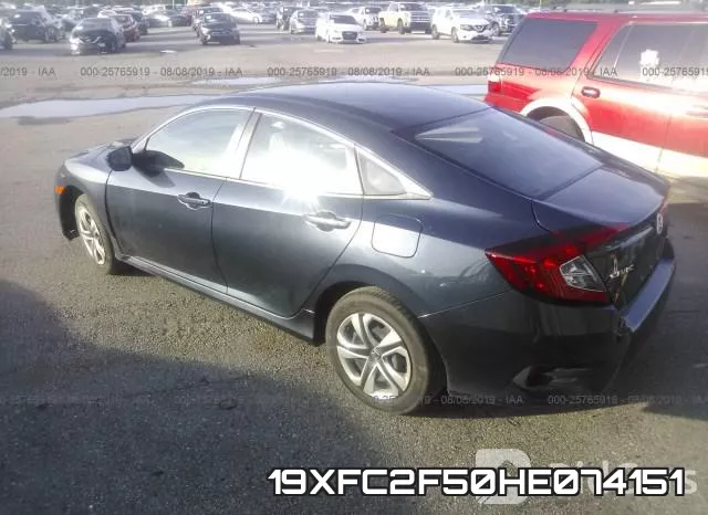 19XFC2F50HE074151 фото 4