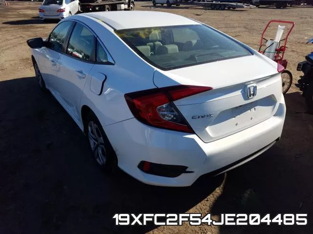19XFC2F54JE204485 фото 4