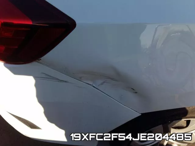 19XFC2F54JE204485 фото 10