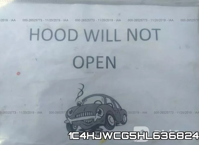 1C4HJWCG5HL636824 фото 2