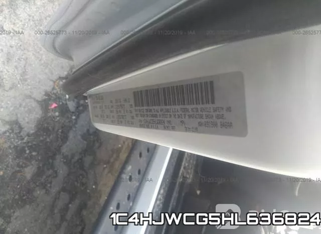 1C4HJWCG5HL636824 фото 10