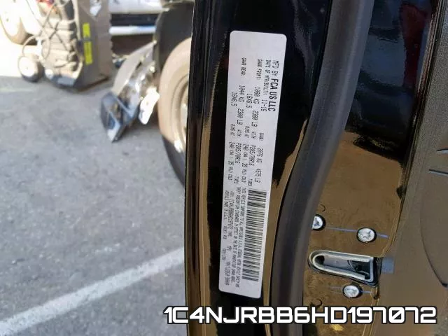 1C4NJRBB6HD197072 фото 2