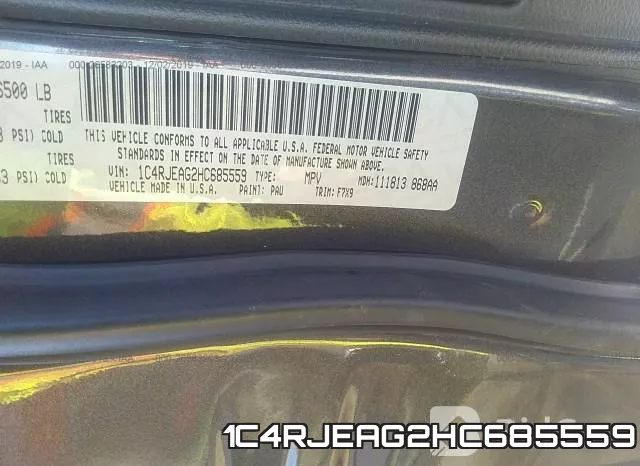 1C4RJEAG2HC685559 фото 10