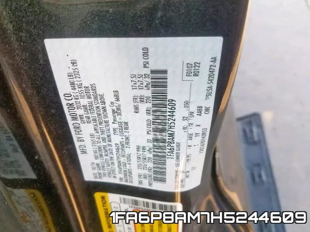 1FA6P8AM7H5244609 фото 2