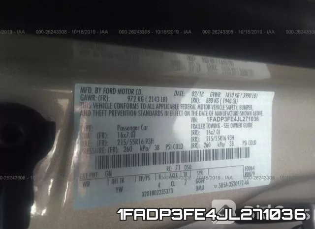 1FADP3FE4JL271036 фото 10