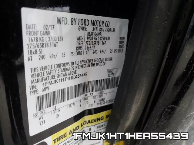 1FMJK1HT1HEA55439 фото 2
