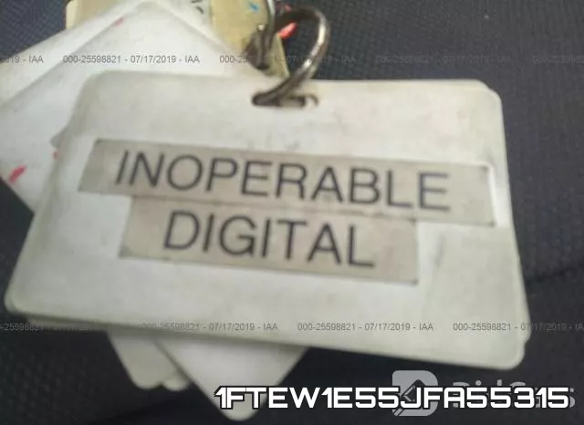 1FTEW1E55JFA55315 фото 8