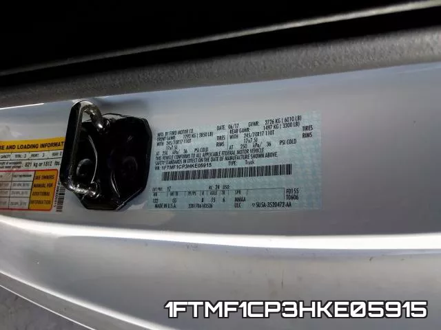 1FTMF1CP3HKE05915 фото 2
