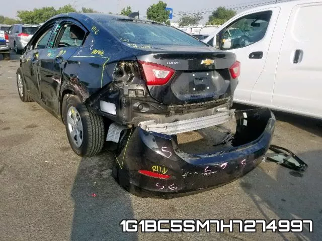 1G1BC5SM7H7274997 фото 4