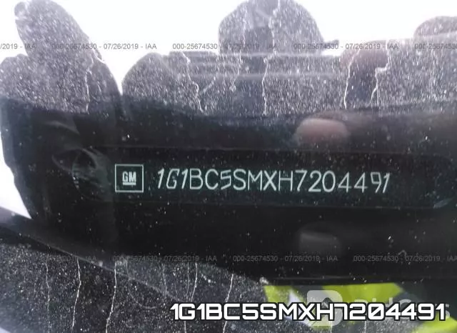 1G1BC5SMXH7204491 фото 10