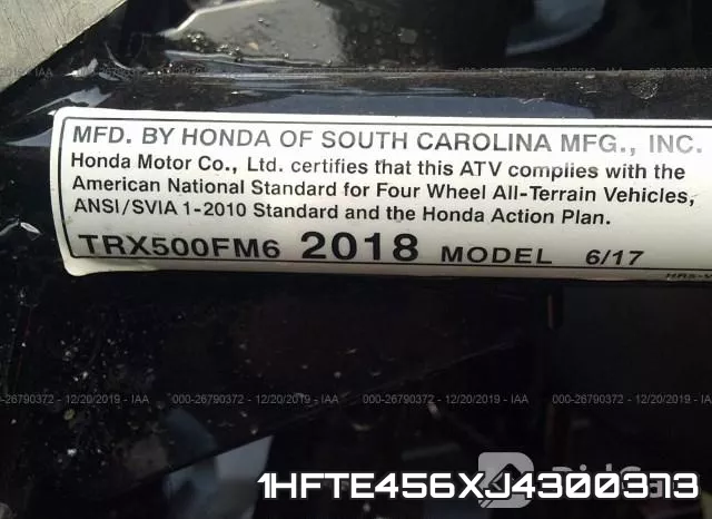 1HFTE456XJ4300373 фото 2